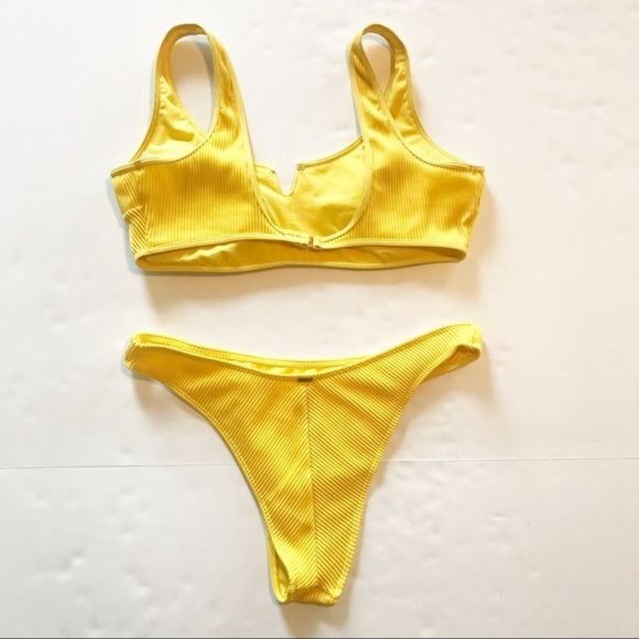 HOLLISTER Ribbed Two Piece Bikini Swimsuit - Picture 2 of 9